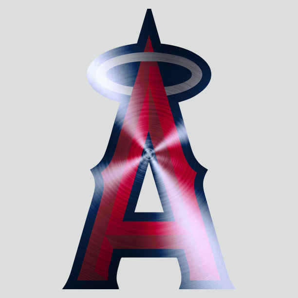 Los Angeles Angels of Anaheim Stainless steel logo iron on paper